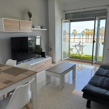 Apartamento Primera Linea De Mar Valencia Buitenkant foto